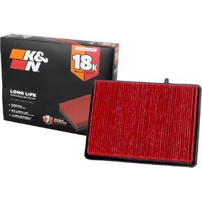 K&N Engine Air Filter: Long Life 18,000 Mile Replacement Air Filter: Compatible with 2018-2019 Chevy/GMC/Holden (Equinox, Terrain), KNA-5069