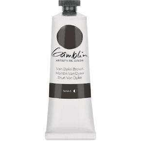 Gamblin Artist Oil 37Ml Van Dyke Brown
