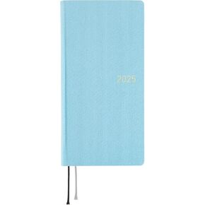 Hobonichi Techo 2025 Weeks MEGA [English/Tall and Slim Size/January Start/Planner] Colors: Smoke Gray