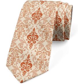 Ambesonne Men's Tie, Pop Art Inspired Dots, 3.7", Pink Black