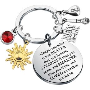 WSNANG Annie The Musical Inspired Annie Broadway Orphan Theater Keychain Musical Jewelry Annie Musical Theatre Fans Gift