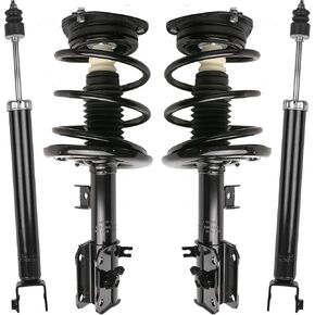 Front and Rear Complete Struts Assembly Shock Absorbers Compatible for Nissan Altima 2007 2008 2009 2010 2011 2012,Replace 172393 172392 4Pcs