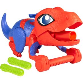 Spidey and his Amazing Friends Marvel Dino-Webs NERF Spidey-Rex Web Launcher, Role Play Toy, Preschool Super Hero Toys for Kids Ages 3 & Up