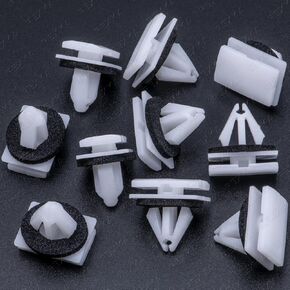 Rexka 20pcs Exterior Rocker Moulding Clips for Ford Escape F-150 MKC Ranger W715201-S300 W716351-S300