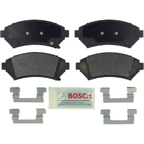 BOSCH BE699H Blue Semi-Metallic Disc Brake Pad Set With Hardware - Buick Regal; Cadillac; Chevrolet Impala, Monte Carlo, Venture; Oldsmobile; Pontiac Bonneville, Grand Prix, Montana + More; FRONT