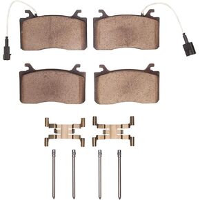 Dynamic Friction Company 5000 Euro Ceramic Brake Pads and Hardware Kit