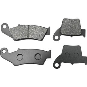 4Pcs Motorcycle Front & Rear Brake Pads Replacement for Honda CRF250R CRF250X CRF450R CR125R