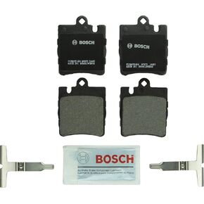 BOSCH BP873 QuietCast Premium Semi-Metallic Disc Brake Pad Set - Compatible With Select Mercedes-Benz C230, C240, C280, C32 AMG, C320, C350, CLK280, CLK320, CLK350, SLK350; REAR