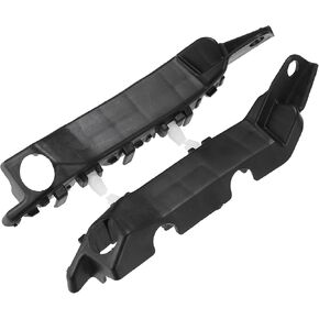 1 Pair Bumper Brackets Support Fender Cover Compatible for Hyundai Elantra 2011 2012 2013, Durable Plastic Black Front Left Right Side