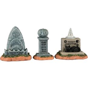 Lemax Spooky Town Horrid Headstones #44308