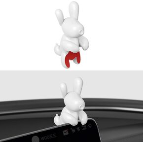 for Tesla Dog Mode Mini Screen Decoration Ornament Funny Decors Compatible with 2017-2024 Tesla Model 3 and Model Y Interior Accessories
