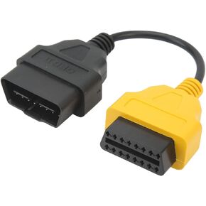 Diagnostic Adapter OBD2 OBD2 Diagnostic Cable Connector Scan Tool Adapter Replacement for ECU Scanner