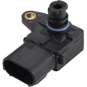 Motoforti MAP Manifold Air Pressure Sensor, Manifold Absolute Pressure Sensor Replacement, for Chrysler 300 V8 6.1L 2006-2010, Plastic, No.05033310AB, Black