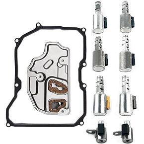 WOWAUTO 09G Transmission Solenoid Valve Filter Gasket Kit Compatible with VW Beetle Jetta Rabbit Golf 2.5