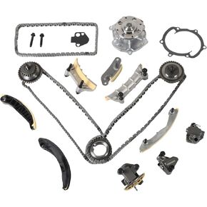 9-0753SX Engine Timing Chain Kit w/Water Pump Fits for Chevy Pontiac Cadillac Saturn GMC Acadia Terrain CTS 2.8L 3.0L 3.6L Engine Replace OE TS1004 TK-BK016 IF0753SX IF-0753S 12612839