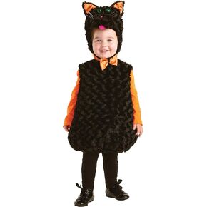 Underwraps Toddler's Black Cat Belly Babies Costume