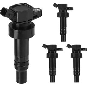 Ignition Coil Pack for Hyundai Accent 2012-2020 1.6L, Veloster 2012-2017, Kia Rio Soul 2012 2013 2014 2015 2016 2017 2018 2019 UF652 5C1860 C1803-4 Set