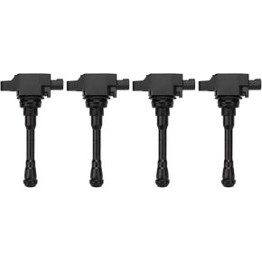MAYASAF UF659 [4 Pack, L4] Ignition Coils for Nissan 2011-2017 Juke, 2019 Rogue, 2017-2019 Rogue Sport, 2019 Sentra