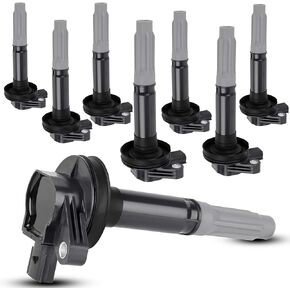 OCPTY Set of 8 Ignition Coils Pack Fit for Ford for F150 for Ford Mustang 5.0L V8 2011-2016 UF622