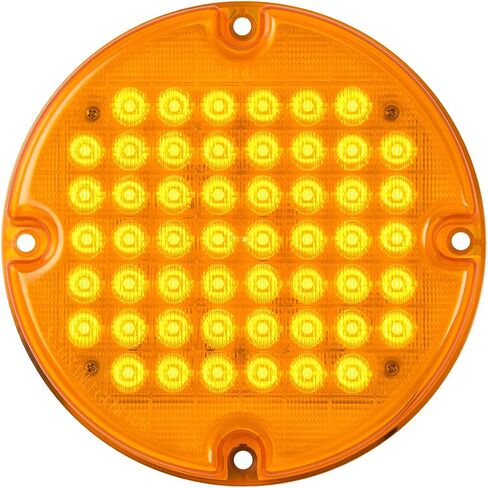 Grand General 82353 Red/Clear Sealed Light (7" Smart Dynamic 52 LED Bus) in Kuwait
