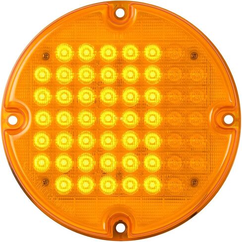 Grand General 82353 Red/Clear Sealed Light (7" Smart Dynamic 52 LED Bus) in Kuwait