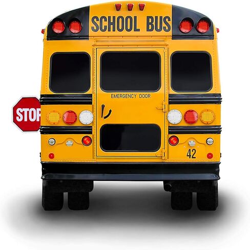 Grand General 82353 Red/Clear Sealed Light (7" Smart Dynamic 52 LED Bus) in Kuwait