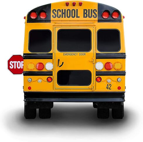 Grand General 82353 Red/Clear Sealed Light (7" Smart Dynamic 52 LED Bus) in Kuwait