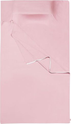 Cozysilk Tencel Lyocell Sleeping Bag Liner with Zipper - 100% Austrian Lenzing AG Tencel - Soft Silky Smooth Sleep Sack Adult - Travel Sheet for Hotel/Backpacking, Pure Silk Sleep Mask Included in Kuwait