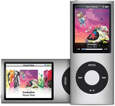 Music Player Compatible with MP4/MP3 - Apple iPod Nano 4th Generation (Blue, 8GB) (Renewed) in Saudi Arabia