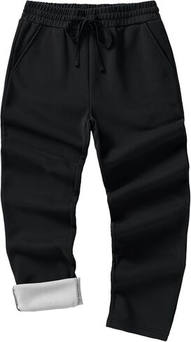 Weintee Women's 34" Inseam Tall Fleece Pants Sherpa Lined Sweatpants for Winter in Saudi Arabia