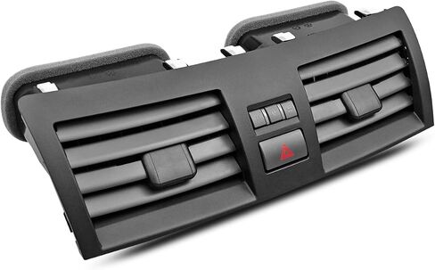 فتحة تكييف هواء مركزية مناسبة لسيارة Toyota Camry Dash 2007-2013 استبدل 55660-06100، وحدة التحكم المركزية لوحة لوحة منفذ لوحة مصبغة مع زر ساعة تبديل الطوارئ in Saudi Arabia