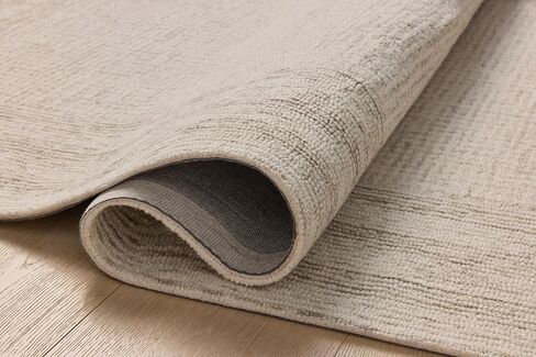 مجموعة Loloi Amber Lewis Windsor Collection WIN-01 عاجي/حجري 7'-9" x 9'-9"، .50 بوصة ارتفاع الوبر، سجادة المنطقة in Kuwait