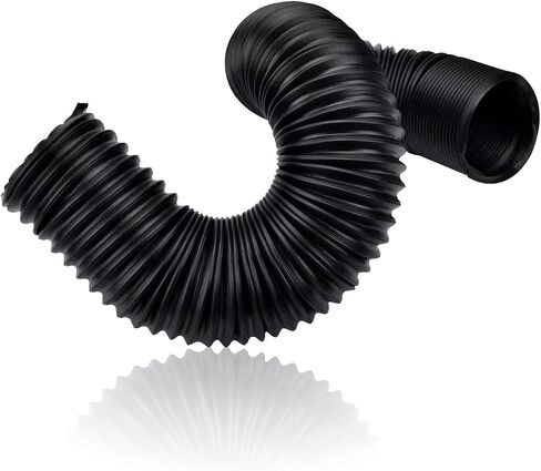 1 PC Car Inlet Cold Air Intake Hose, Flexible Vehicle Feed Pipe Replacement, Universal Stretchable Waterproof Durable Automotive Tube Accessories for Truck SUV Car (Black #76MM) in Saudi Arabia