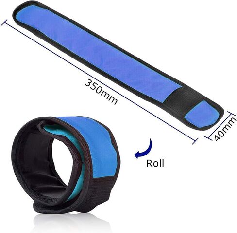 LOBKIN Safety Bracelets, LED Slap Armband Kids Walking at Night Safe LED Light Wrist Light Reflective Belt, Magic Band Running Lights for Runners in Saudi Arabia