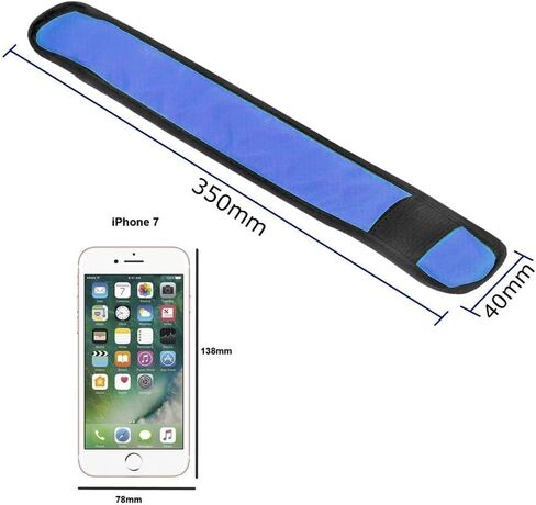 LOBKIN Safety Bracelets, LED Slap Armband Kids Walking at Night Safe LED Light Wrist Light Reflective Belt, Magic Band Running Lights for Runners in Saudi Arabia