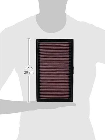 K&N Engine Air Filter: Reusable, Clean Every 75,000 Miles, Washable Replacement Car Air Filter: Compatible 1981-2019 Nissan/Infiniti/Renault (Maxima, Murano, Pathfinder, Altima, Elgrand) 33-2031-2 in Saudi Arabia