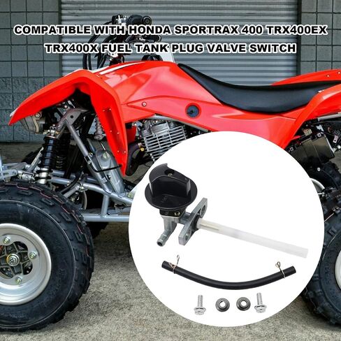 Fuel Tank Plug Valve Switch Compatible with Honda Sportrax 400 TRX400EX TRX400X Replacement Fuel Tank Plug Valve Switch in Saudi Arabia