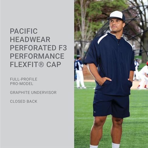 Pacific Headwear Perforated F3 Performance Flexfit Cap in Saudi Arabia