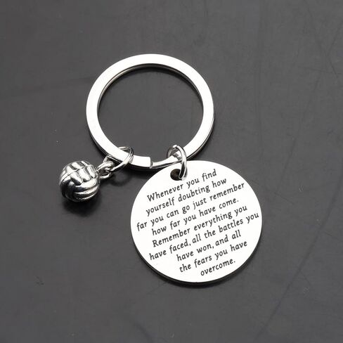 Lywjyb Birdgot Volleyball Keychain Perfect Volleyball Gifts for Volleyball Players Encouragement Gift in Kuwait