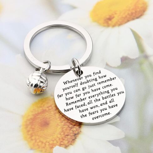 Lywjyb Birdgot Volleyball Keychain Perfect Volleyball Gifts for Volleyball Players Encouragement Gift in Kuwait