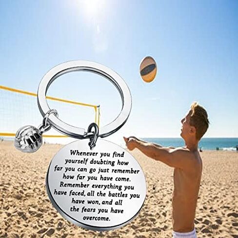 Lywjyb Birdgot Volleyball Keychain Perfect Volleyball Gifts for Volleyball Players Encouragement Gift in Kuwait