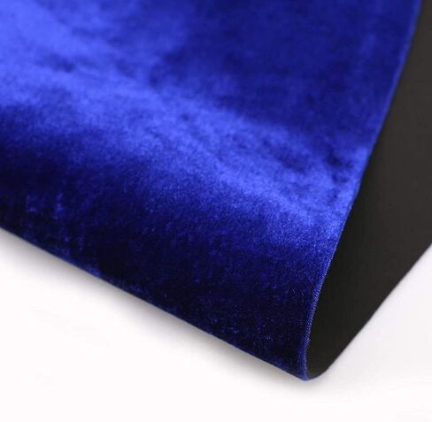MilesMagic Magician Close Up Card Mat for Performance on Playing Cards, Poker, Gimmick Routines and Coin Magic Tricks, Black in Saudi Arabia