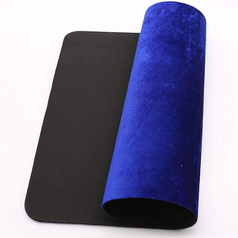 MilesMagic Magician Close Up Card Mat for Performance on Playing Cards, Poker, Gimmick Routines and Coin Magic Tricks, Black in Saudi Arabia