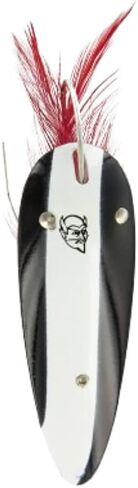 Daredevle Weedless Dardevle Spoons (Red/White) , 3/4oz in Kuwait