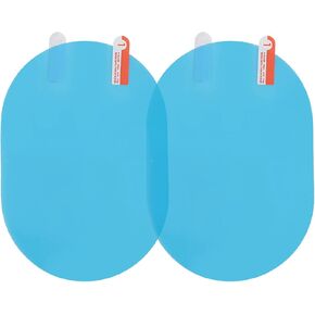 Car Rearview Mirror Rain Film Rear View Mirror Rain,Anti Fog Rainproof Car Mirror Sticker Film,100X145mm Car Side Mirror Rain Guard Film,Universal Nano Coating Car