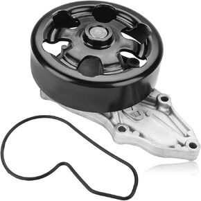 JDMON Engine Water Pump w/Gasket Replacement for Acura TSX 2004-2008, Honda Accord 2003-2007, CR-V 2007-2009, Element 2003-2011 Replacement for AW9461 19200RAAA01 135-1500 252-936 131-2284 2.4L L4
