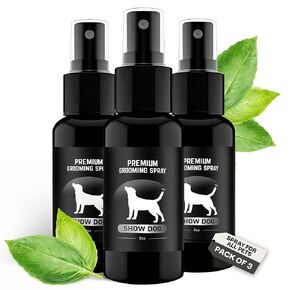 Premium Cologne for Dogs - Long Lasting Fragrance - Handcrafted with Essential Oils - 3pack (2oz Spray Bottles)