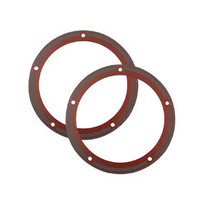 5 Holes Twin Cam Derby Cover Gasket Fits for Harley Touring Dyna Electra Glide Softail Fatboy FXD 1999-2016 (2 PCS)