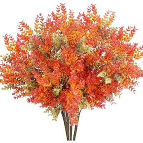 HUAESIN Summer Flowers Artificial Cemetery Flowers Realistic Faux Flowers Artificial Rose Carnation Bouquets Indoor Silk Floral Arrangements for Home Table Kitchen Gravesites Wedding Outdoor Decor