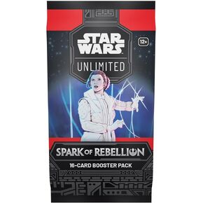 Star Wars: Unlimited TCG Spark of Rebellion Booster Pack - Fast-Paced Trading Card Game for Kids and Adults, Ages 12+, 2+ Players, 20 Minute Playtime, Made by Fantasy Flight Games